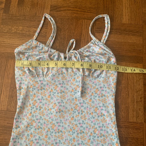 Blue Notes Floral Mini Dress XS BRAND NEW - Picture 10 of 13